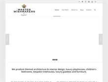 Tablet Screenshot of masterwishmakers.com